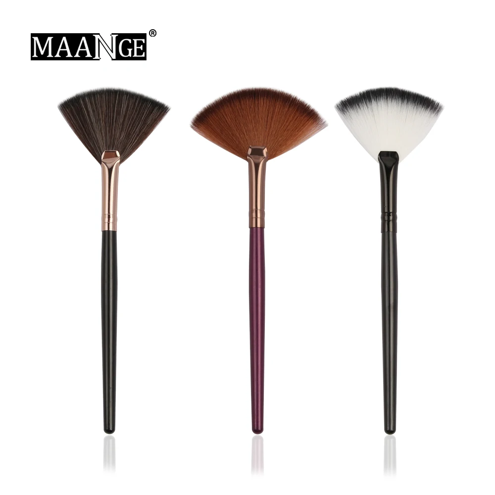 Кисти для макияжа &quotmaange&quot набор профессиональных кистей с вентилятором из