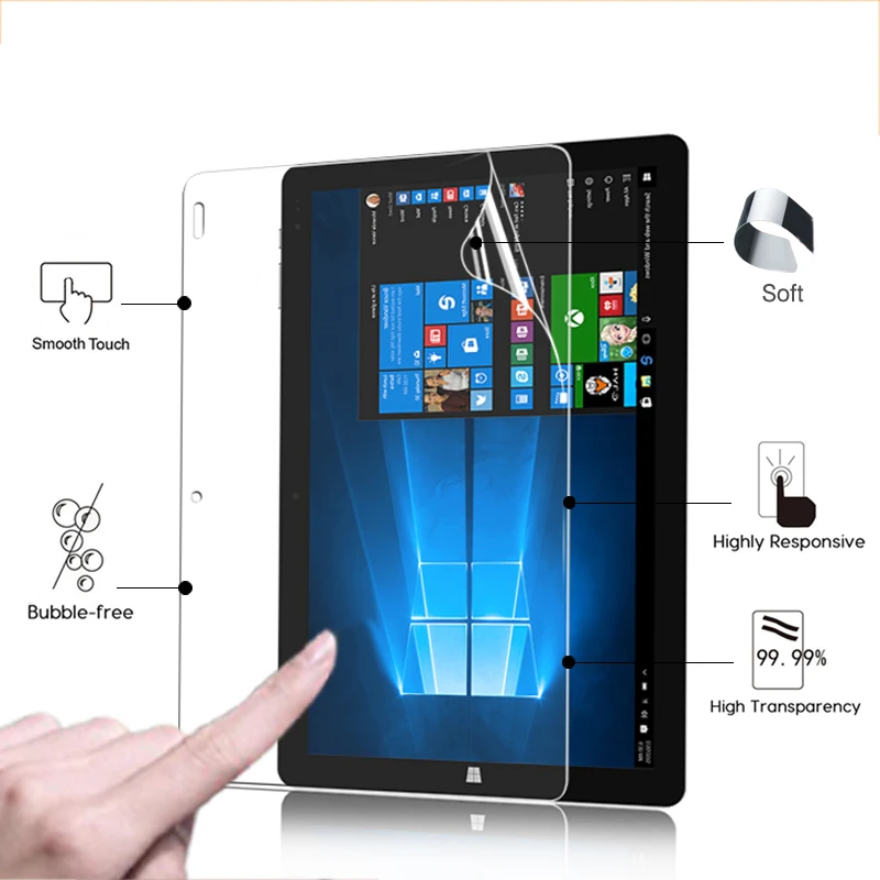 

High Quality HD lcd screen protector film For Chuwi HiBook Pro 10.1" high Clear glossy front Anti-Fingerprint protective film