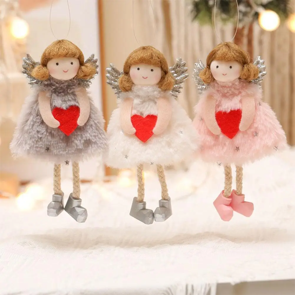 

Christmas Angel Doll Merry Christmas Decor For Home 2021 Christmas Ornaments Xmas Tree Decor Gift New Year 2022 Navidad Noel