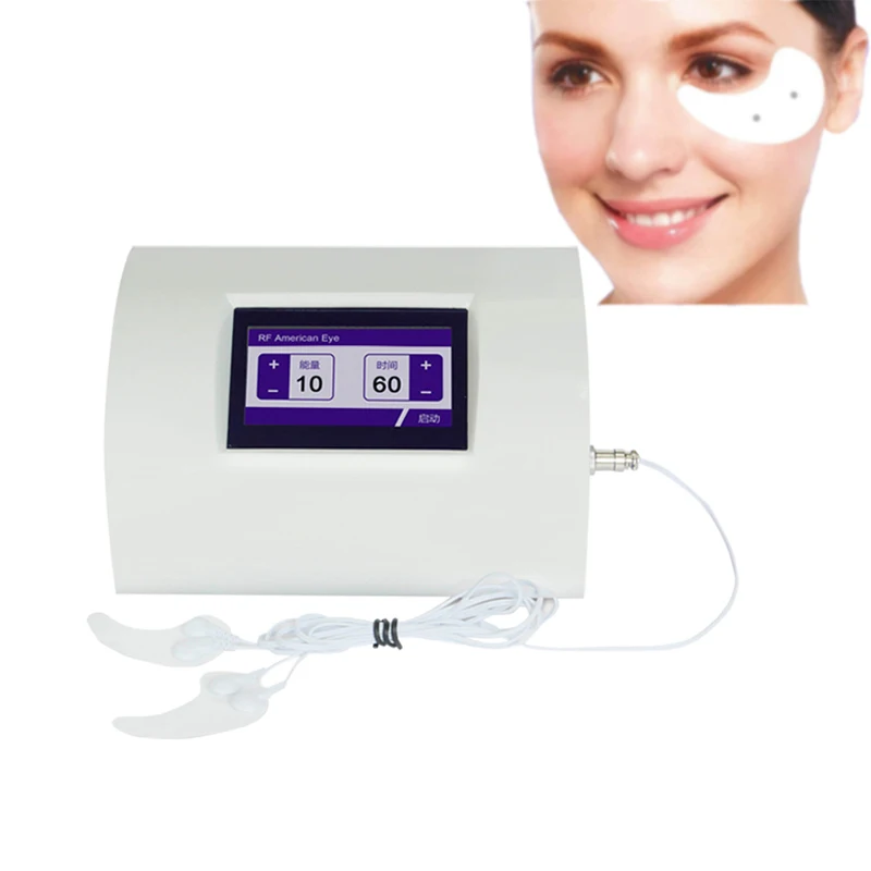 РЧ подогреваемый Массажер для ухода за глазами против морщин мешки глаз темные