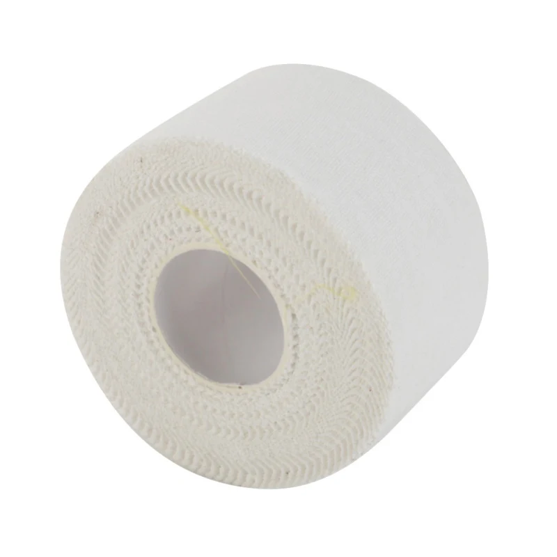 

High Quality Cotton White Adhesive Sports Tape Sports Binding Physiological Muscle Elastic Bandage