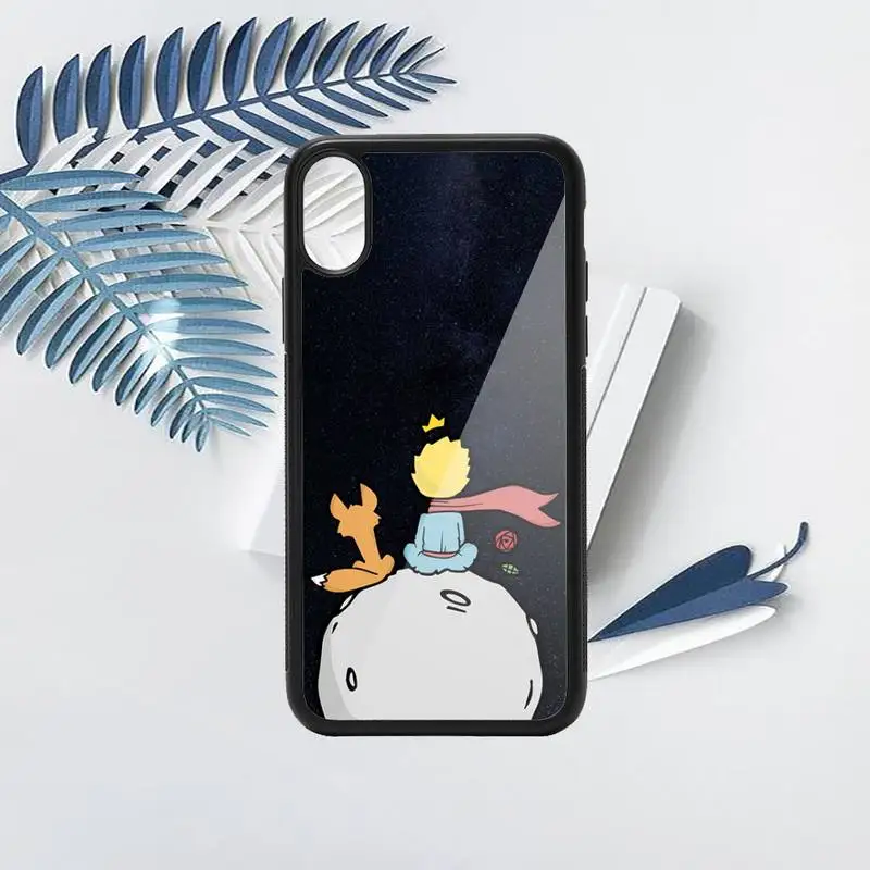 

The Little Prince Fox Cartoons art Phone Case PC for iPhone 11 12 pro XS MAX 8 7 6 6S Plus X 5S SE 2020 XR