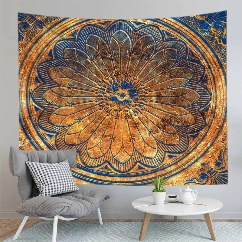 

3D Mandala Wall Hanging Tapestry Living Room Decor Home Decoration