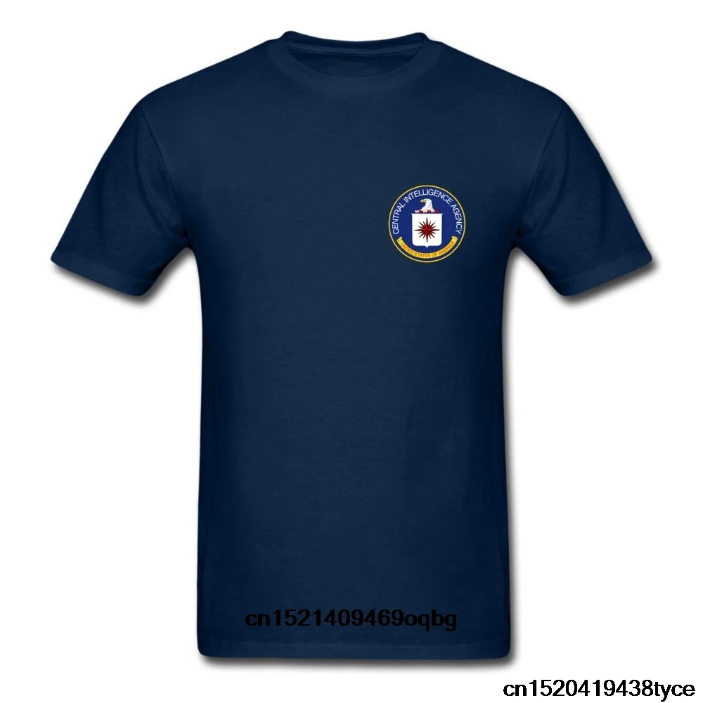 ЦРУ логотип Футболка США управление для мужчин футболка агенты | Мужская одежда