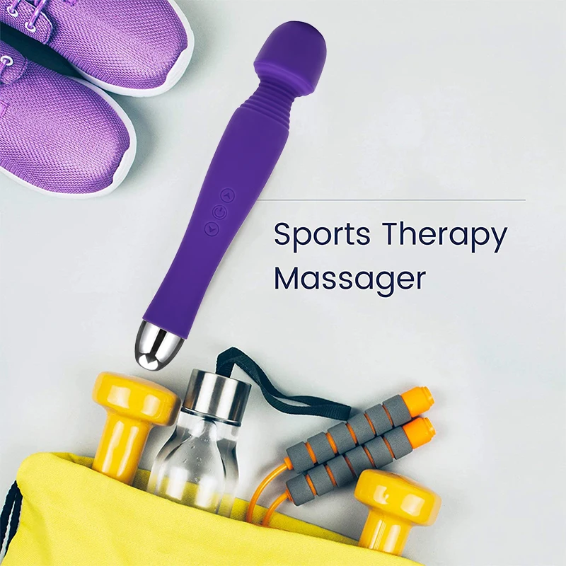 Мощный массажер для женщин и мужчин 9 улучшенных волшебных режимов вибрации