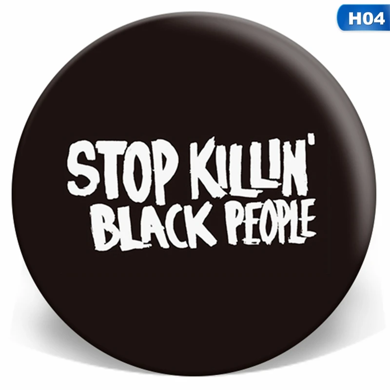 Брошь на лацкан с надписью BLACK LIVES MATTER брошь для шляпы одежды | Украшения и