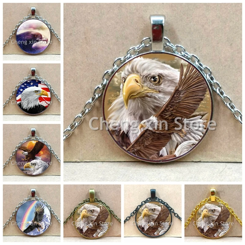 Мощный Орел с подвеской в форме колье ожерелье винтажном стиле виде орла Форма