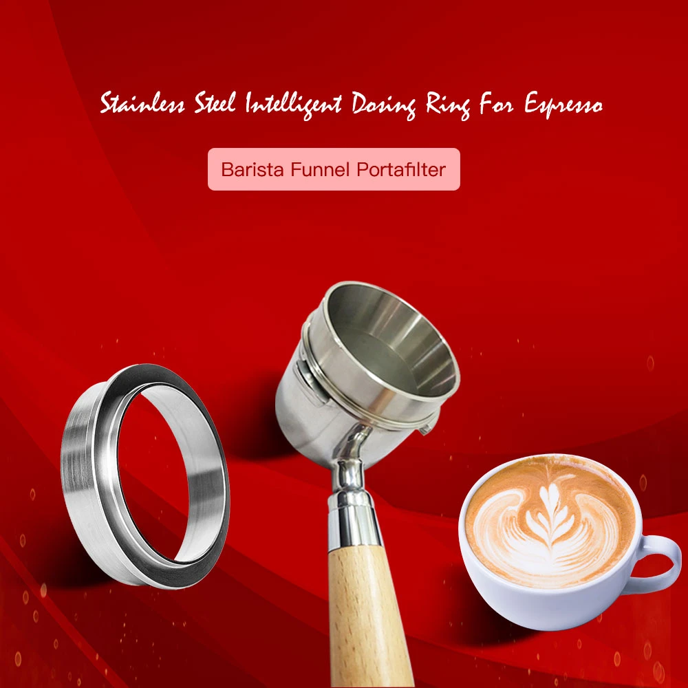 Универсальное кольцо для интеллектуального дозирования кофе из нержавеющей