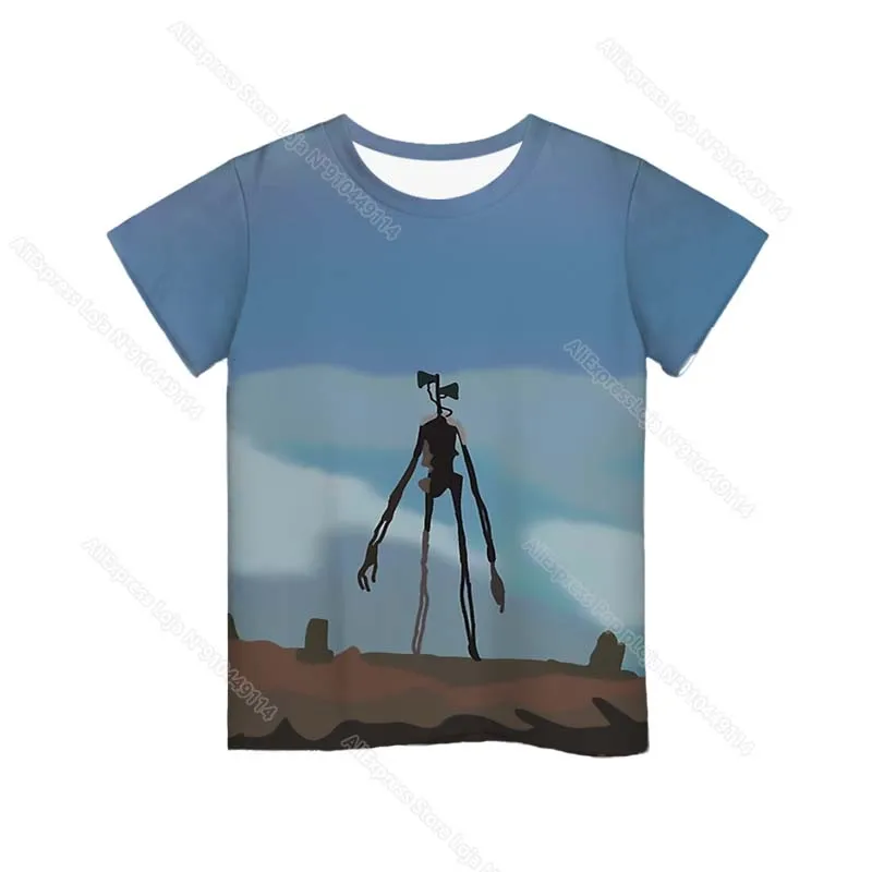 

Summer New Style 3d Boy Girl T-Shirt Children Print Cartoon Animation Fashion Casual Short Sleeve Cool Top