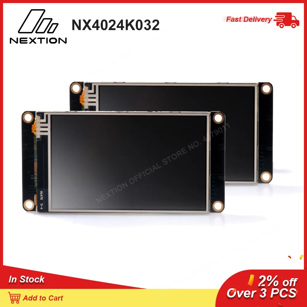 Nextion Enhanced NX4024K032 2/3/5 шт. 3 2 ''HMI Интеллектуальный резистивный сенсорный дисплей TFT