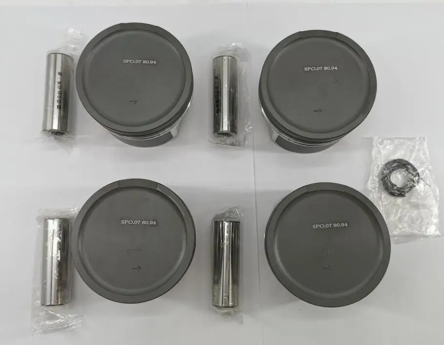 Поршень двигателя 06A107065AB для AUDI VW APX АМК APY AUL BAM без поршневых колец 4 шт. |