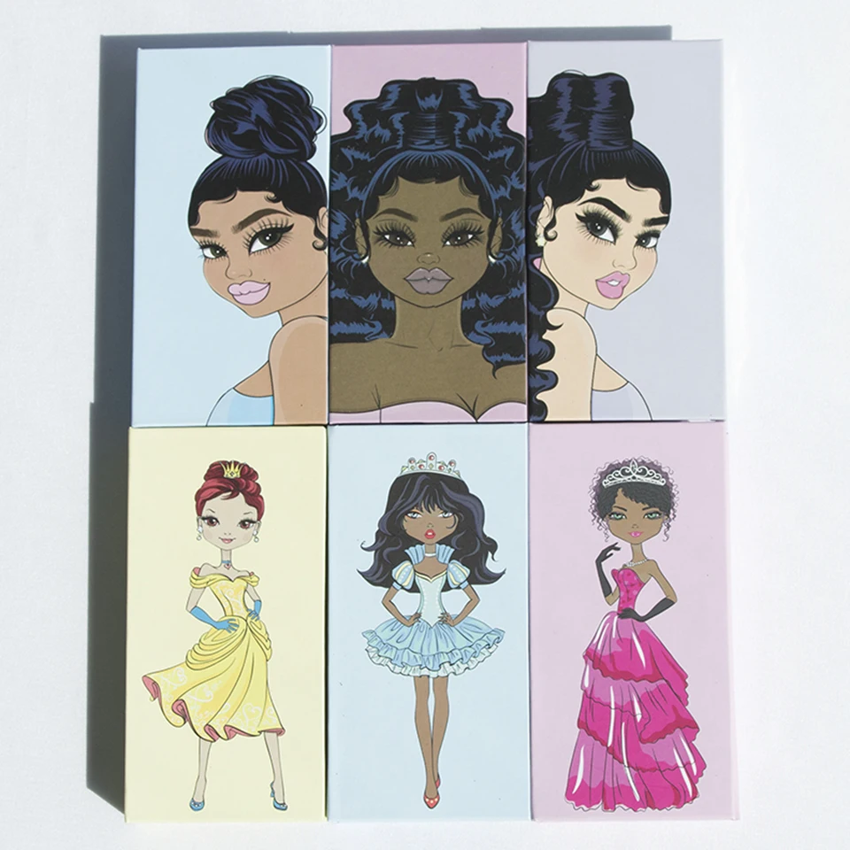 25 мм ресниц макияж Коробки оптовые поддельные ресницы коробка посылка чехол s в