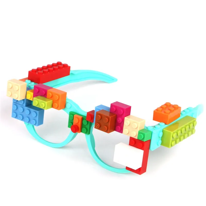Рамка для очков Строительная пластина строительных блоков техника Базовая рамка