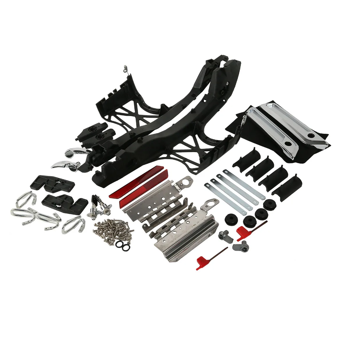 Крышки крепления сумок для мотоциклов Harley Touring Road King Electra Glide 1993-2013 2014-2023 on.