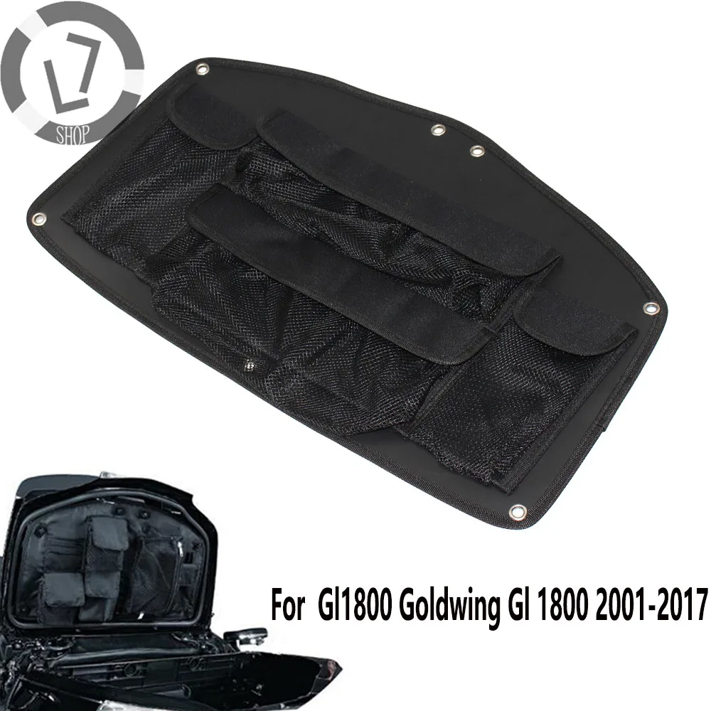 Для HONDA GOLD WING GL1800 Goldwing GL 1800 2001 2017 органайзер для крышки багажника мотоцикла сумка
