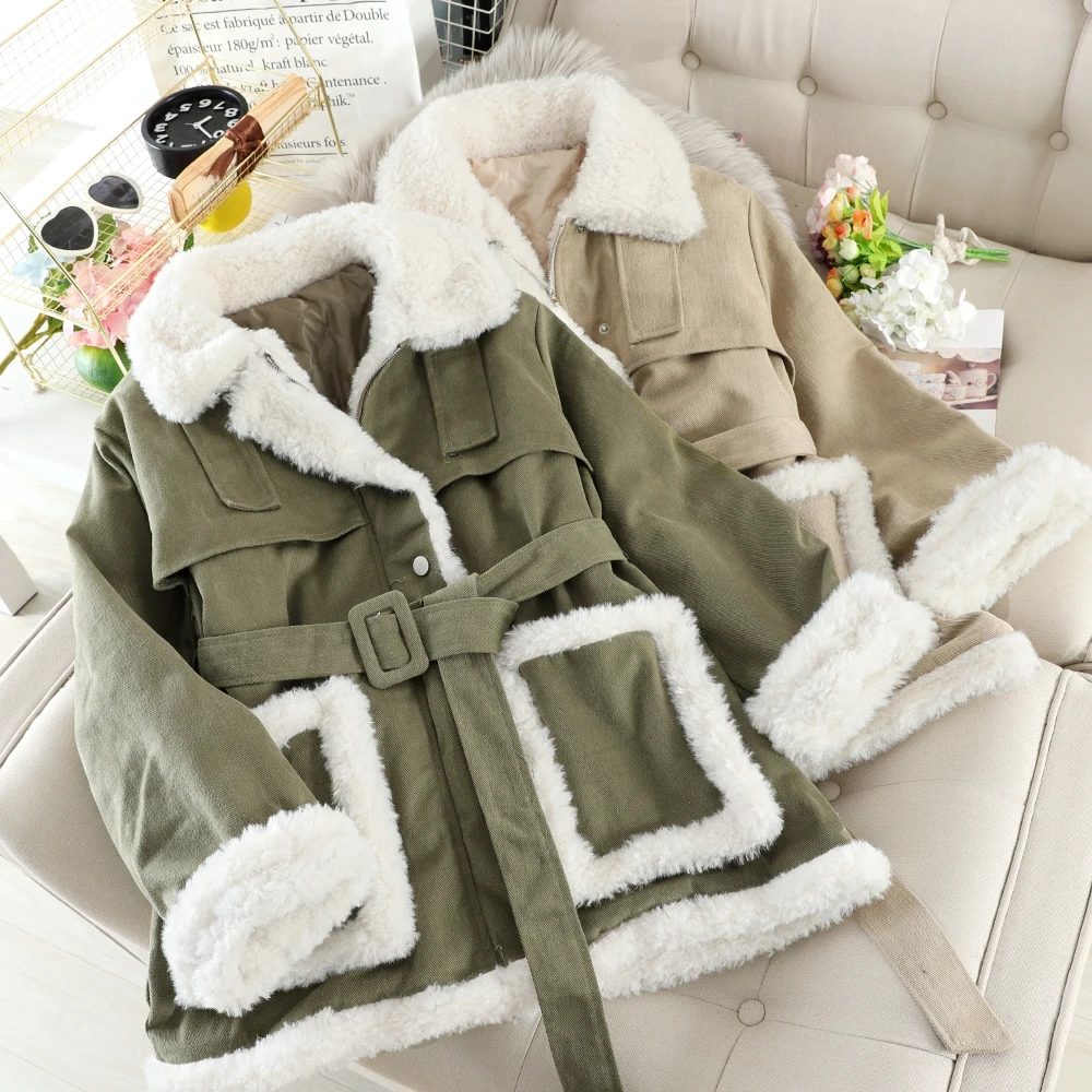 2019 Новая модная женская одежда хлопковая зимние женские куртки и пальто D631| |