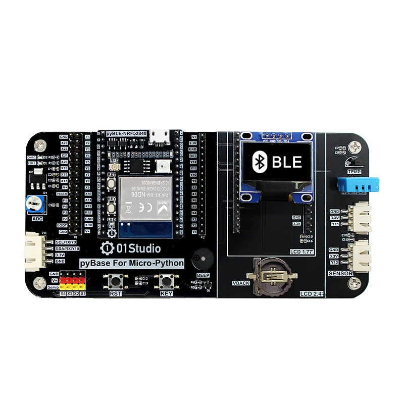 

PyBLE- NF52840 низкая энергия Bluetooth BLE Development Board Micro- Python IoT Wireless