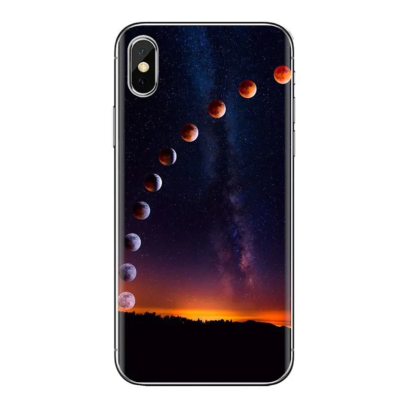 Луна фаз ночной для Xiaomi Redmi 4 3 3S Pro mi 4i 4C 5 5s Max Note 2 мягкие прозрачные чехлы |