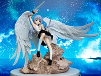 japanese anime angel beats figurine broccoli angel tachibana kanade pvc action figure collectible model toys doll gift ornaments