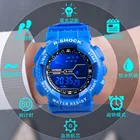 2021 Reloj Hombre модные уличные водонепроницаемые спортивные часы для мужчин и мальчиков многофункциональные часы будильник Chrono цифровые наручные часы