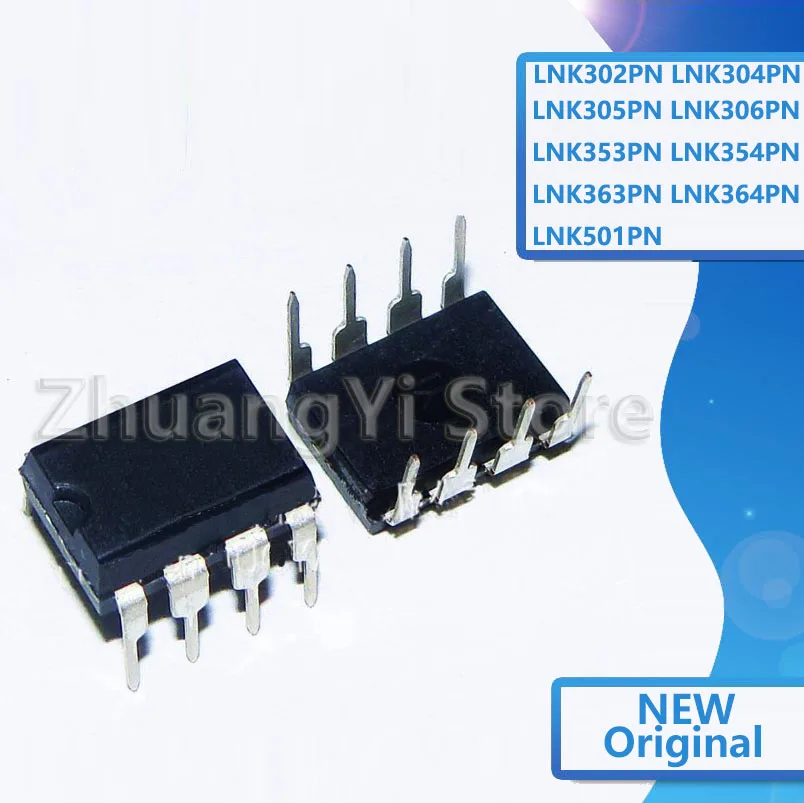 5 шт./лот LNK302P LNK302PN LNK304PN LNK305PN LNK306PN LNK353PN LNK354PN LNK363PN LNK364PN LNK364P LNK501P LNK501PN DIP-7