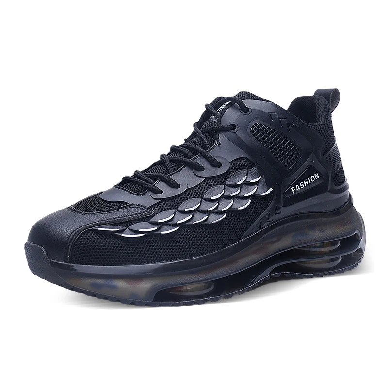 

Мужские черные туфли на плоской подошве со шнуровкой