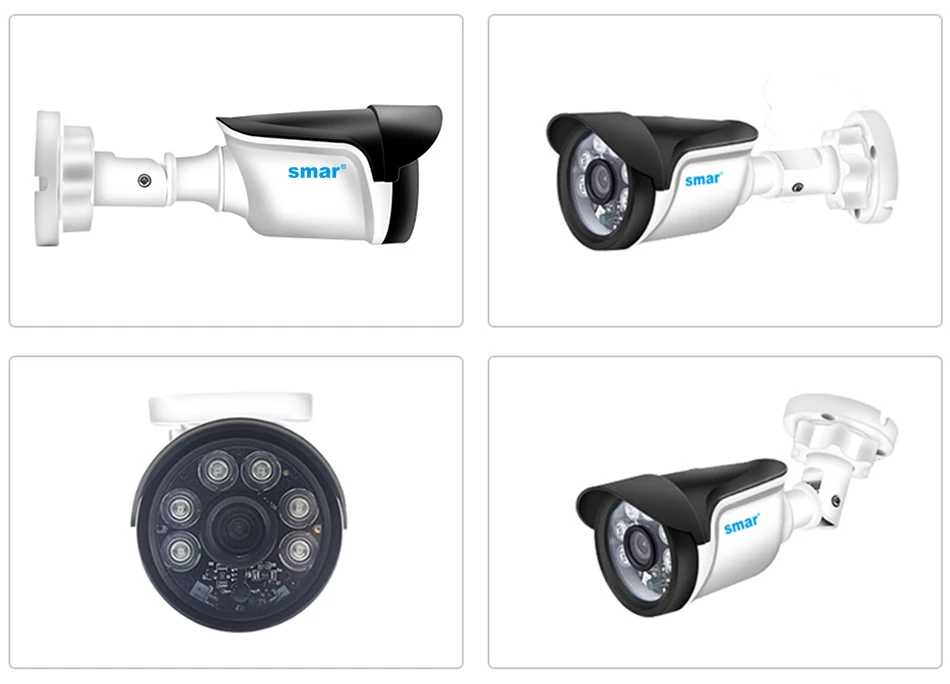 Sm4ch 1080N 5 в 1 AHD DVR комплект CCTV системы 4& 2 шт 720 P/1080 P IR AHD Camera Открытый водонепроницаемый комплект видеонаблюдения XMeye