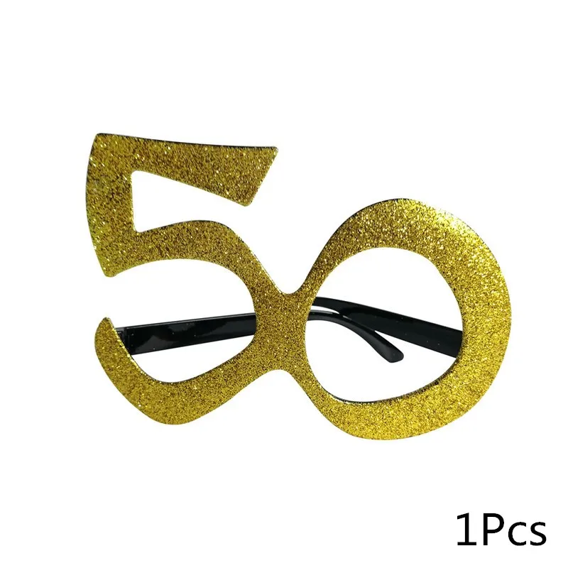 50th Chicinlife 30/50th/60th с днем рождения Photo Booth Prop юбилей день Рождения Вечеринка мужчина женщина стиль подарок смешной декор поставки - Цвет: 50th