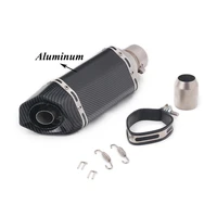 38 51mm aluminum motorcycle exhaust muffler tail pipe universal for auto bike atv scooter