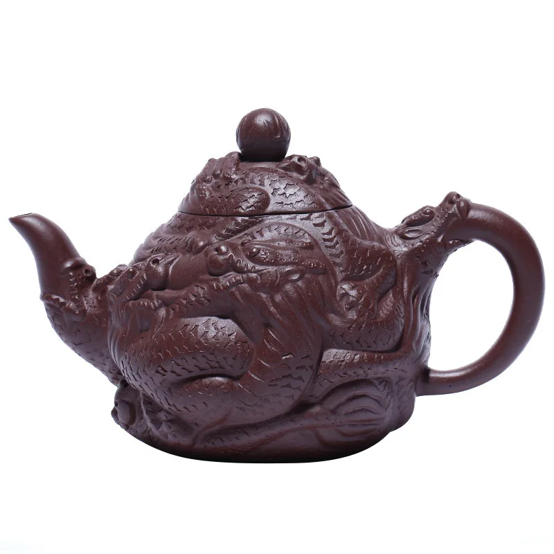 

Yixing Famous Raw Ore Purple Ink For Imprinting Of Seals Pure Full Manual Dark-red Enameled Pottery Teapot Kowloon Of Respect
