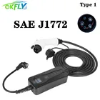Зарядное устройство GKFLY EV J1772 type 1, 110 В, 220 В, 8A, 10A, 13A, 16 А