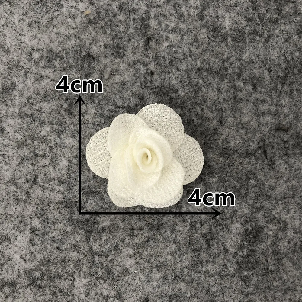 XH44 Многоцветные жемчужные конопляные искусственные 3D цветы для декора, рождественские украшения для украшения дома, аксессуары для рукоделия - Цвет: XH44