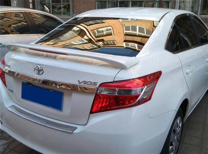 Спойлер для Toyota Vios Yaris спойлер из АБС-материала заднего крыла автомобиля задний