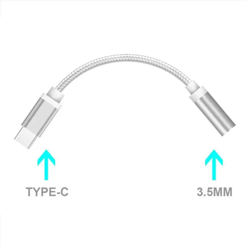 USB Type C To 3.5mm Earphone Headphone Cable Adapter USB-C Jack Aux For Letv 2 2pro Max2 Pro 3 Xiaomi 6 Converter | Мобильные