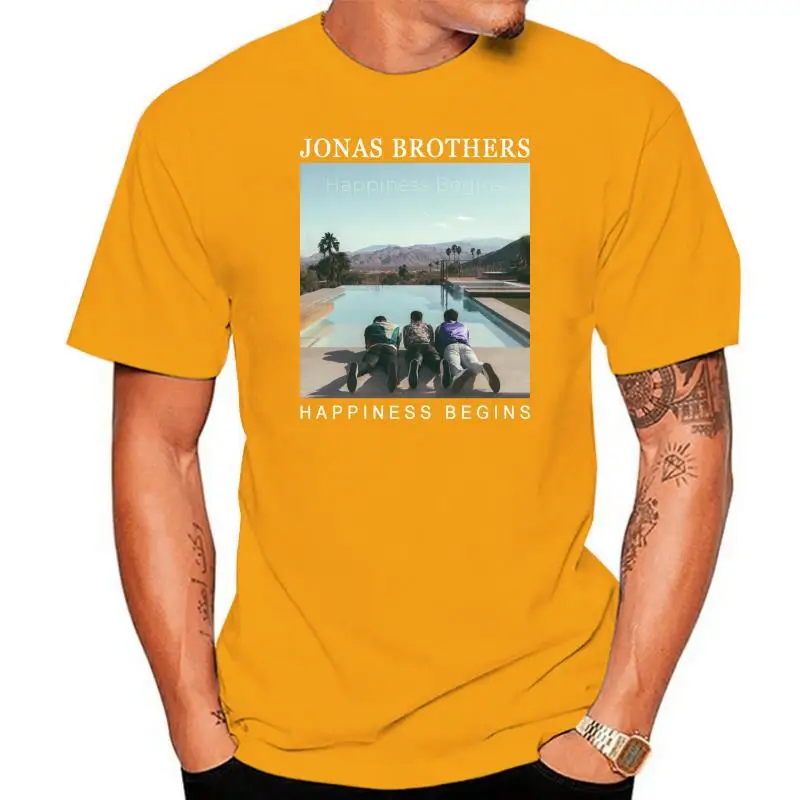 

Футболка мужская Jonas Brothers, размер M 5Xl