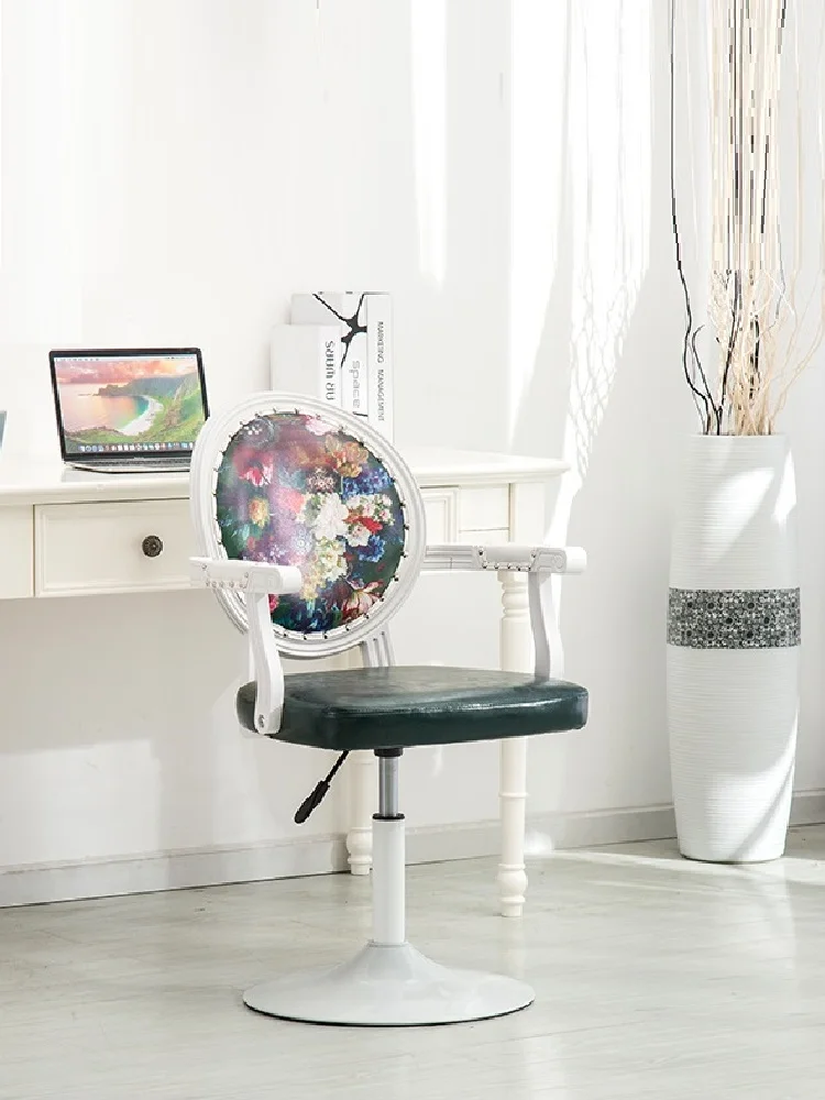 Барные стулья в европейском стиле вращающиеся подъемные спинки для маникюра