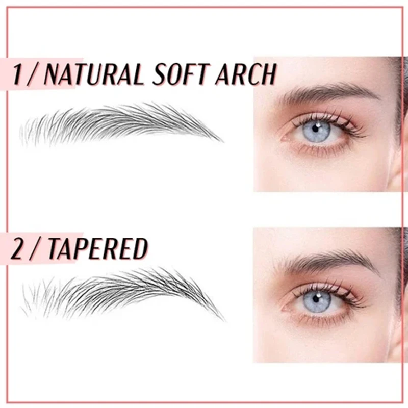 NEW Magic 6D Hair-Like Eyebrow Tattoo Sticker False Eyebrows Water-based Eye Brow Stickers Waterproof Lasting Makeup Cosmetics | Красота и