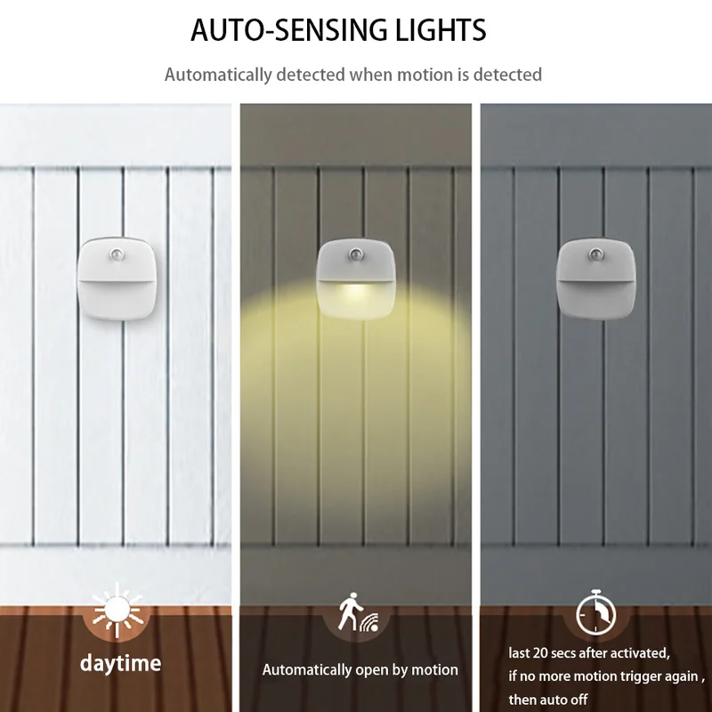 Светодиодные комнатные Настенные светильники с пассивным ИК датчиком движения