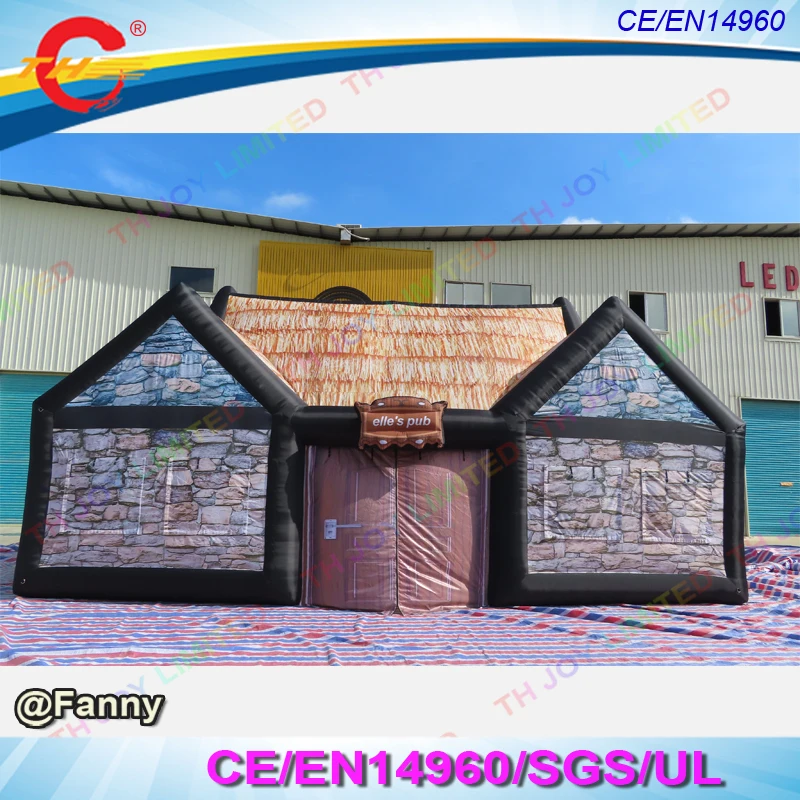 Бесплатная доставка воздухом до двери 10x5 м открытый надувной бар