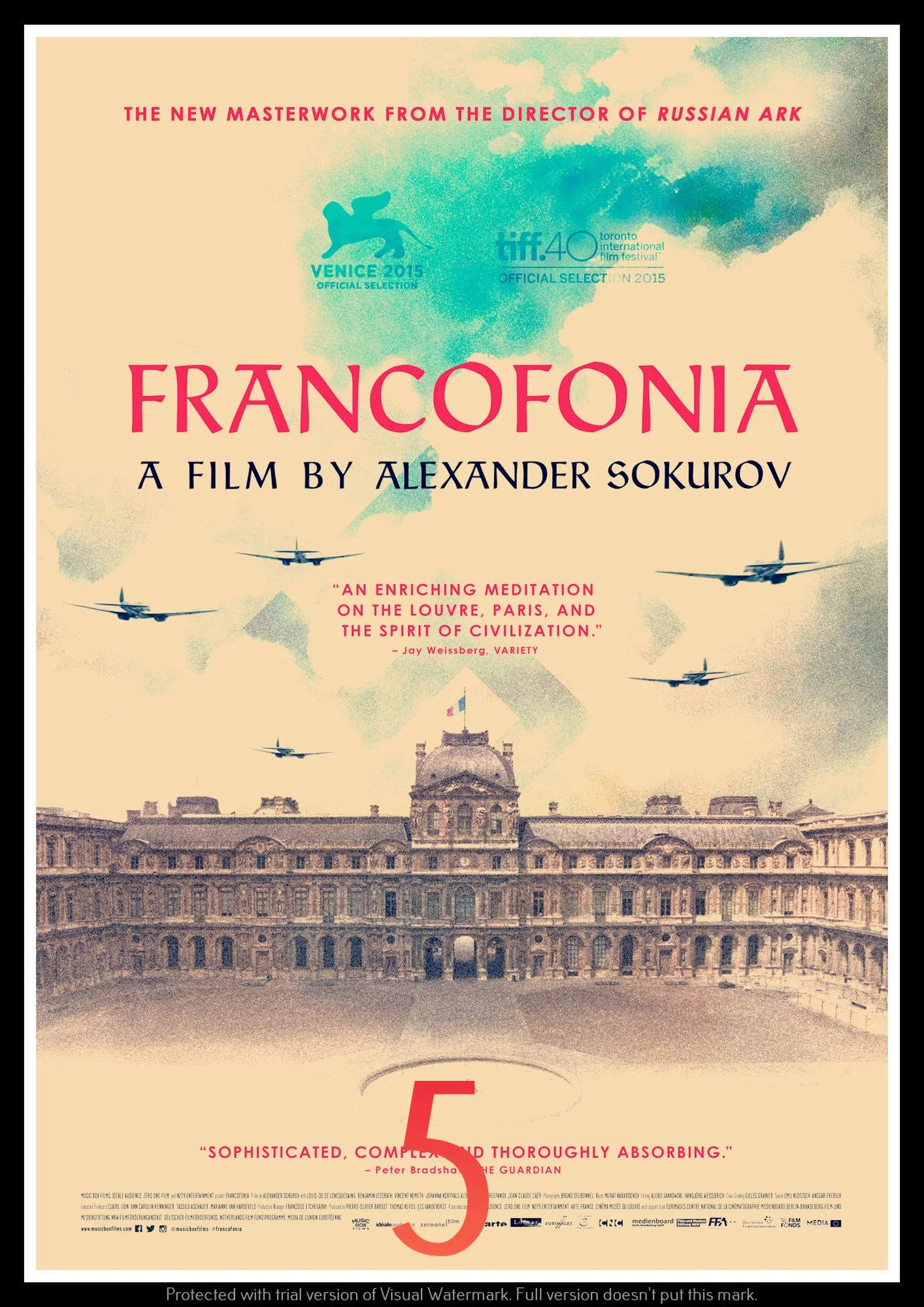 Francofonia_2015_6.6_France Германии Нидерландов плакат декоративный DIY настенные холст
