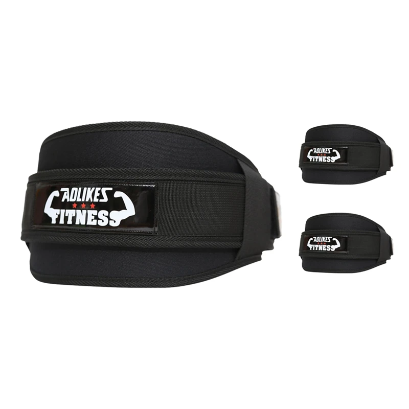 

AOLIKES Weightlifting Squat Training Lumbar Support Band Sport Powerlifting Belt Fitness Gym Back Waist Protector
