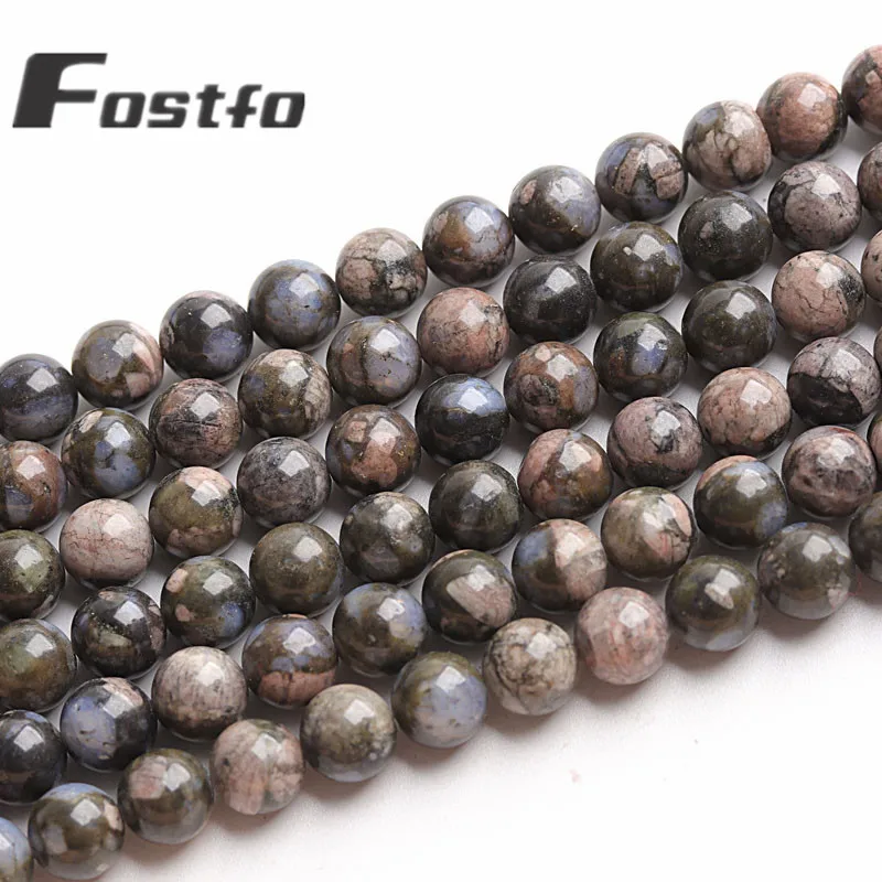 

Natural Stone Blue Color Stone Agate Beads Round Loose Spacer Beads For Jewelry Making DIY Handmade Bracelets 6/8/10mm