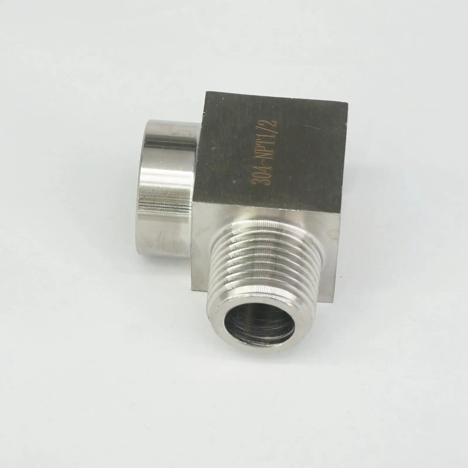 2800psi 1/2 &quotNPT Женский к мужскому угловой трубопровод фитинг 304 из нержавеющей стали