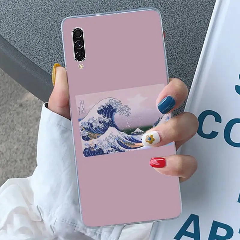 

Japanese style The Big Wave of kanagawa Phone Case For Samsung Galaxy S5 S6 S7 S8 S9 S10 S10e S20 edge plus lite