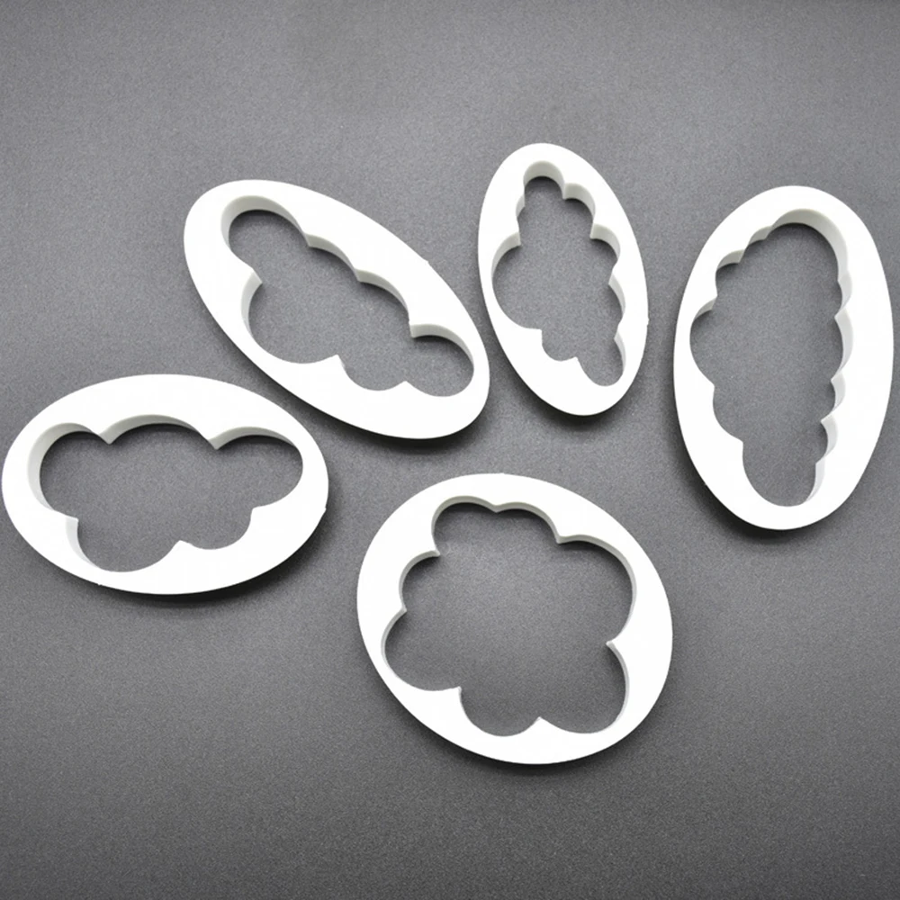 Инструменты для выпечки 5 штук формы резки облаков помадка украшение торта