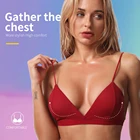 Бюстгальтер пуш-ап Bralette, сексуальное нижнее белье, BH, бесшовный бюстгальтер, невидимый бюстгальтер без косточек, тонкий ремешок, открытая спина, комфортное нижнее белье