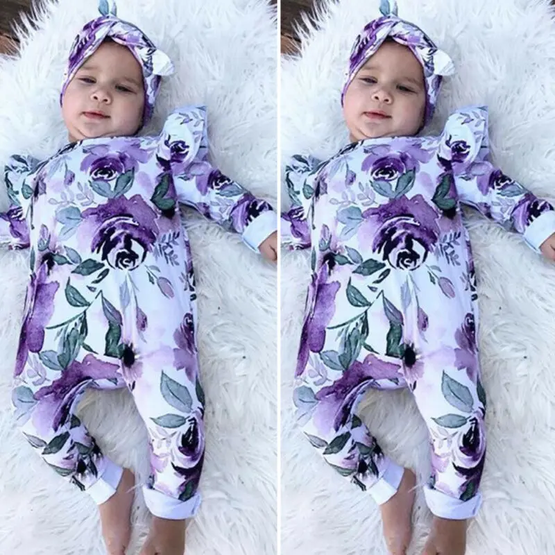 

Goocheer One-piece Baby Rompers With Packet Toddler Baby Girl Clothes Jumpsuit Cotton New Born Baby Clothes Outfit 0-24M