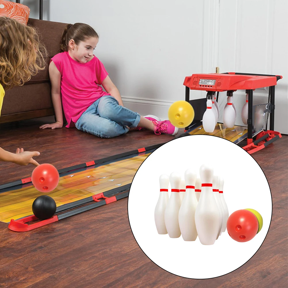 Набор пластиковых шариков для боулинга использования внутри и вне помещения