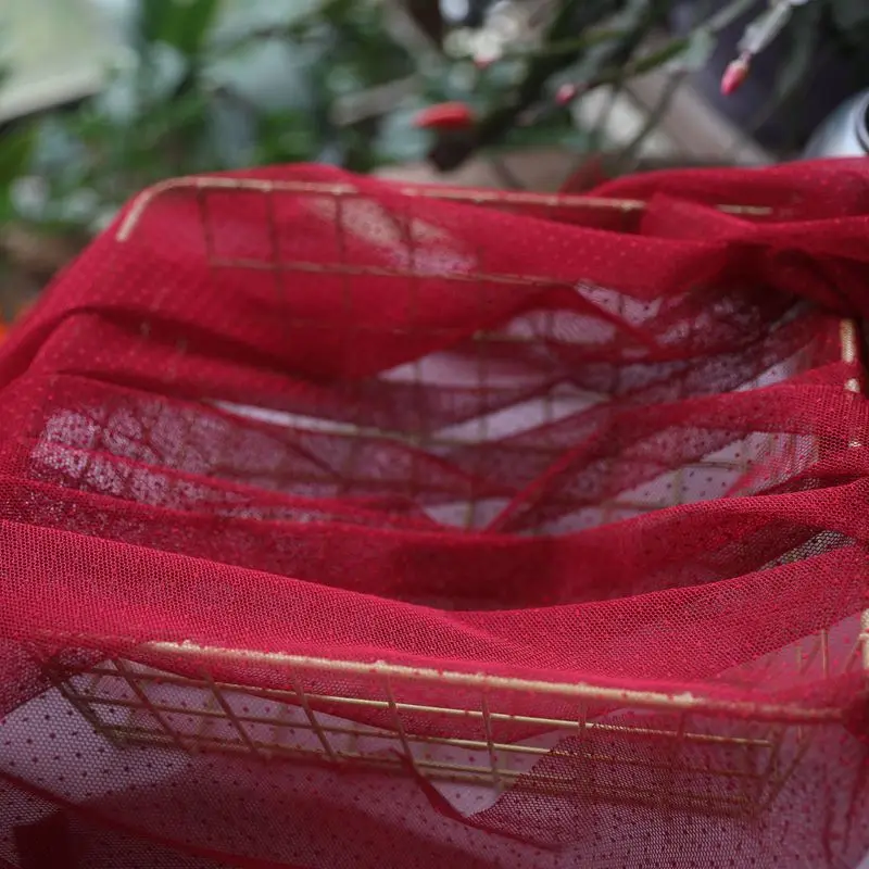 150 см в ширину 1 м/лот серая-синяя/Розовая/винно-красная/белая/черная сетчатая