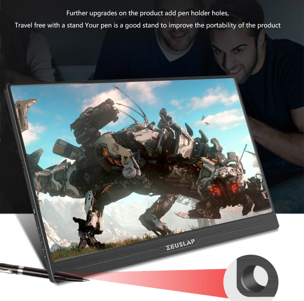12," 13,3" 15," Тип C USB C HDMI DP 1080P 4K ультратонкий портативный монитор экран для переключателя, PS4, xbox, ноутбука, мобильного телефона